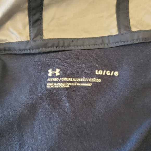EUC Under Armour UA Sportstyle Anorak Windbreaker Pullover Half Zip Jacket Lg - Picture 7 of 12